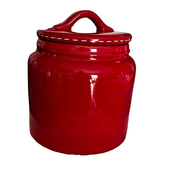 Rae Dunn Pet Treat Jar SANTA PAWS - NWT - Picture 2 of 5